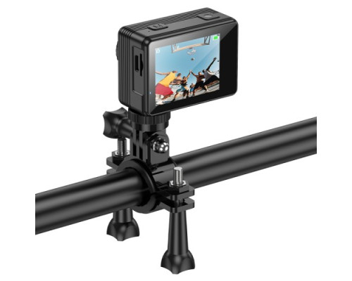 Спортивна камера HOCO DV103 Dual color screen sports camera Black mag-6942007638296138659