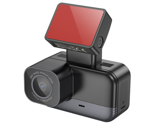 Відеореєстратор HOCO DV10 mini screen dashcam Black (6942007638630)