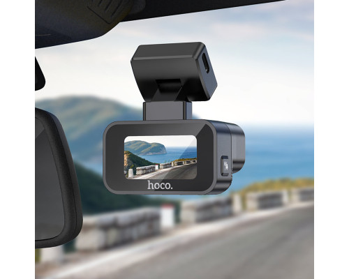 Відеореєстратор HOCO DV10 mini screen dashcam Black (6942007638630)