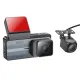 Відеореєстратор HOCO DV12 driving recorder 2K display GPS(with rear camera) Gray mag-6942007640176144409
