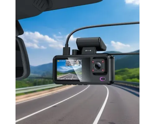 Відеореєстратор HOCO DV15 2-inch display driving recorder(720P) Black mag-6942007656108145619