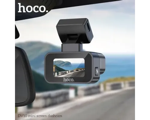 Відеореєстратор HOCO DV10 mini screen dashcam Black mag-6942007638630143492