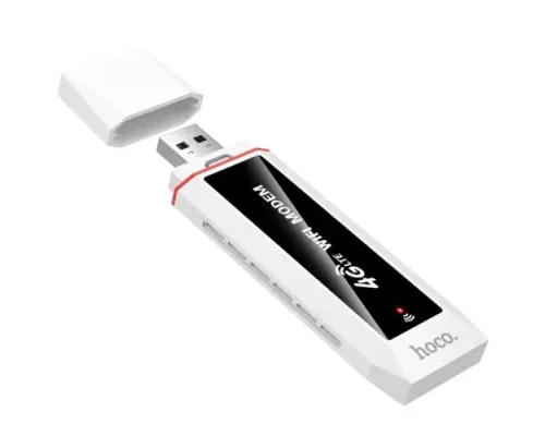 Мобільний портативний WiFi HOCO HI43 Білий mag-6942007677257154191