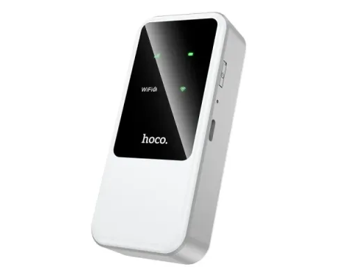 Мобільний портативний Wi-Fi HOCO HI42 Mobile portable WiFi(EU) white mag-6942007666855152330