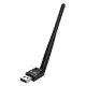 Адаптер Wi-Fi HOCO HI37 WiFi4 USB external antenna wireless network card Black mag-6942007673044153720