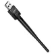 Адаптер Wi-Fi HOCO HI37 WiFi4 USB external antenna wireless network card Black mag-6942007673044153720