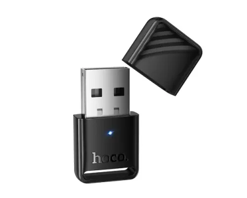 Адаптер Bluetooth HOCO UA42 USB BT 5.4 adapter Black mag-6942007662260153099