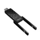 WiFi-роутер HOCO HI34 WiFi6 USB external dual antenna wireless network card чорний mag-6942007659680145305