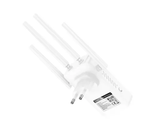 WiFi-роутер HOCO HI35 WiFi4 repeater(EU) Білий mag-6942007662918145624