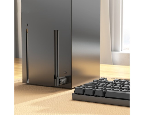 Адаптер Wi-Fi HOCO HI32 WiFi4 USB external antenna wireless network card Black mag-6942007640732139074