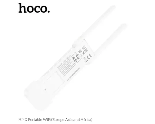 Портативний WiFi HOCO HI40 Portable WiFi Білий mag-6942007647977144424