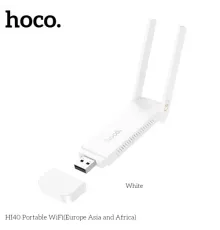 Портативний WiFi HOCO HI40 Portable WiFi Білий mag-6942007647977144424