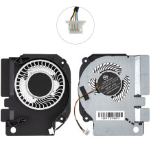Вентилятор 2шт для ноутбука XIAOMI MI 15.6, 4pin, GTX1050 version, DC 5V (CPU + GPU) (Кулер) NBB-140279