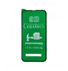 Захисне скло CERAMIC for Xiaomi Redmi Note 9S/9Pro чорне тех.пак. mag-2000001196069146891