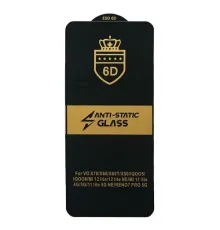 Захисне скло 6D Anti-static for Xiaomi Mi 11 Lite чорне тех. пак. mag-2000001314692144360