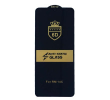 Захисне скло 6D Anti-static for Xiaomi Redmi 14C/A3 Pro/A4/A5 4G/Poco C75 тех упаковка mag-200000155012055224