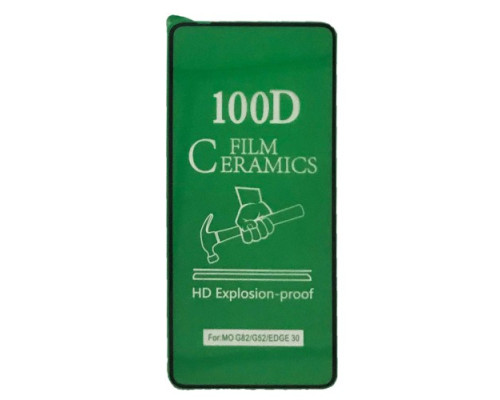 Захисне скло CERAMIC for Motorola G84 чорне тех. пак. mag-200000155730359838