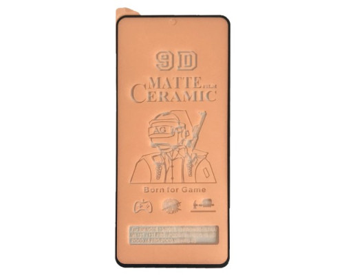 Захисне скло Ceramic MATTE for Xiaomi Redmi Note 13 4G/ Redmi Note 13 Pro 5G чорне тех пак mag-200000153539458918