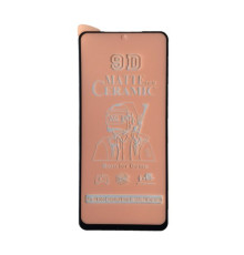 Захисне скло Ceramic MATTE for Xiaomi Redmi Note 10 5G чорне тех. пак. mag-2000001334041100459