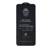 Захисне скло 6D Anti-static for Samsung S23 чорне тех пак mag-2000001454275122876