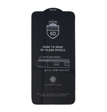 Захисне скло 6D Anti-static for Samsung S23 чорне тех пак mag-2000001454275122876