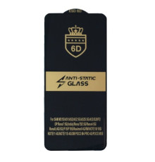 Захисне скло 6D Anti-static for Xiaomi Redmi Note 12S чорне тех пак mag-2000001471791104595