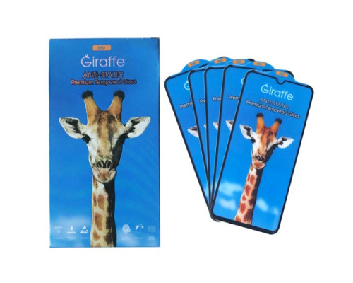 Giraffe Anti-static glass for Xiaomi Redmi 7 black тех упаковка (5шт) mag-200000143204455385