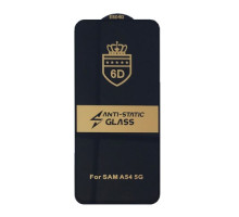 Захисне скло 6D Anti-static for Samsung S23 FE чорне тех упаковка mag-200000151926454223