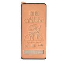 Захисне скло Ceramic MATTE for Xiaomi Redmi Note 13 5G/Note 13 Pro 4G/Note 14S/Poco F5 чорне тех пак mag-200000153540051041