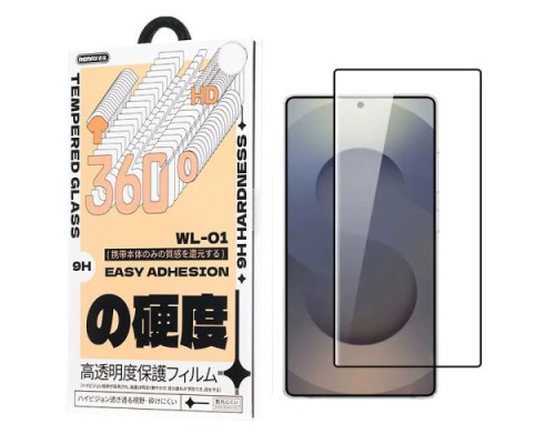 Захисне скло Remax WL-01 Future Ultra-soft Series HD for Samsung S25 Ultra чорне mag-6954851249726140828