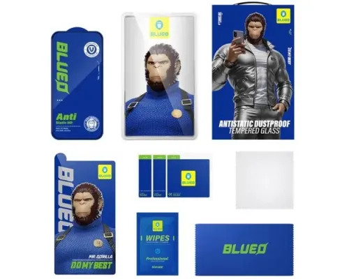 Захисне скло BLUEO 2,5D Silk full cover glass HD for Samsung S26 чорне mag-6934663775361153981