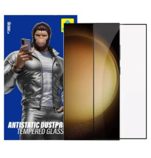 Захисне скло BLUEO 2,5D Silk full cover glass HD for Samsung S25 Ultra чорне mag-6934663715763140729