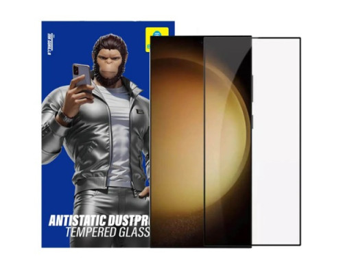 Захисне скло BLUEO 2,5D Silk full cover glass HD for Samsung S25 Ultra чорне mag-6934663715763140729