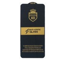 Захисне скло 6D Anti-static for Samsung A51 (A515)/S20FE/M31S чорне тех пак mag-20000012505635937