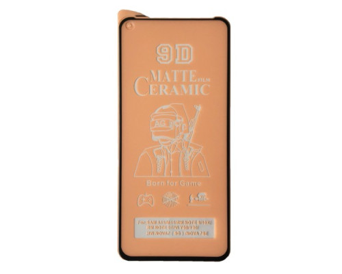 Захисне скло Ceramic MATTE for Xiaomi Redmi Note 9 чорне тех. пак. mag-200000137505117165