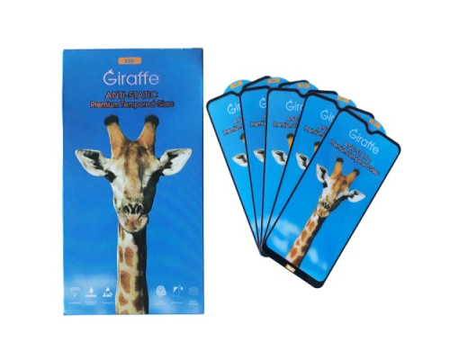 Giraffe Anti-static glass for Xiaomi Redmi 8/8A black тех упаковка (5шт) mag-200000143205155386
