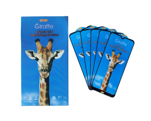 Giraffe Anti-static glass for Xiaomi Redmi Note 8T black тех упаковка (5шт) mag-200000143221139378