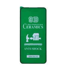 Захисне скло CERAMIC for Samsung A36/A37/A56/A57 чорне тех. пак. mag-2000001590850146893