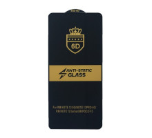 Захисне скло 6D Anti-static for Xiaomi Poco F6 чорне тех пак mag-2000001531921100274