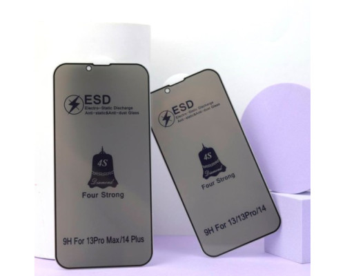 Захисне скло Privacy Anti-static 360° (finger print unlock) for Samsung S24 Ultra тех.пак. mag-2000001604625137888