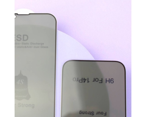 Захисне скло Privacy Anti-static 360° (finger print unlock) for Samsung S24 Ultra тех.пак. mag-2000001604625137888