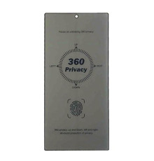 Захисне скло Privacy Anti-static 360° (finger print unlock) for Samsung S24 Ultra тех.пак. mag-2000001604625137888