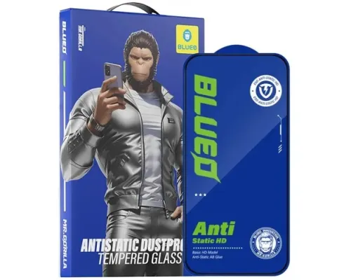 Захисне скло BLUEO 2,5D Silk full cover glass HD for Samsung S26+ чорне mag-6934663775378153982