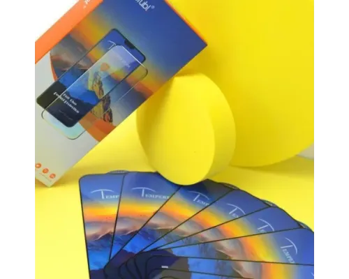 Захисне скло Full Glue for Infinix Hot 50 4G чорне тех.пак. mag-2000001563472146136