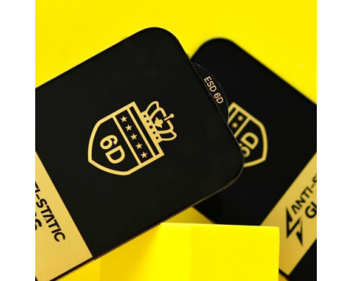 Захисне скло 6D Anti-static for Xiaomi Redmi 10 чорне тех. пак. mag-2000001356043135480