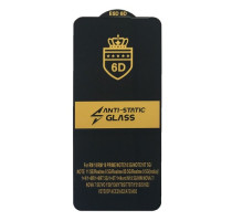 Захисне скло 6D Anti-static for Xiaomi Redmi 10 чорне тех. пак. mag-2000001356043135480