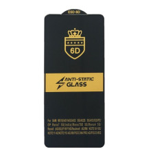 Захисне скло 6D Anti-static for Xiaomi Redmi Note 10 4G/Note 10S/Poco M5S чорне тех пак mag-200000131467838022