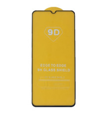 Захисне скло 9D Xiaomi Poco C3 чорне тех пак mag-2000001450819103841