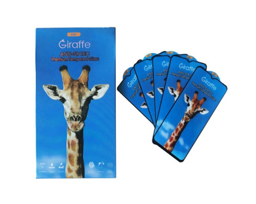 Giraffe Anti-static glass for Xiaomi Redmi 9 black тех упаковка (5шт) mag-200000143206855387