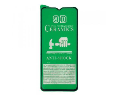 Захисне скло CERAMIC for OPPO A55 чорне тех пак mag-200000155719858925